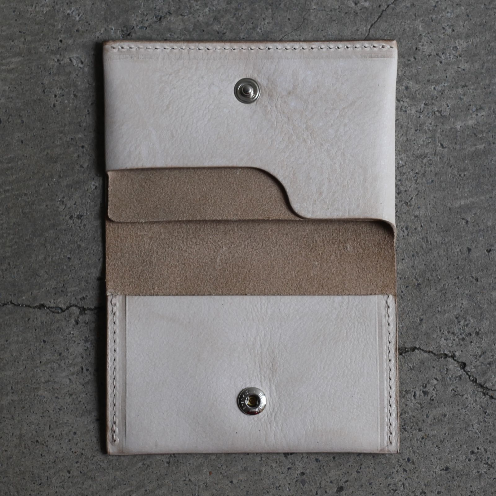 【残りわずか】Compact Card Case(IVORY)