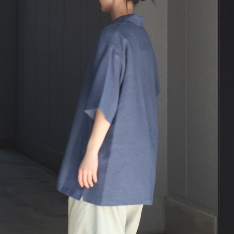 YOKE - 【残り一点】Linen Skipper Polo Shirt | ACRMTSM ONLINE STORE