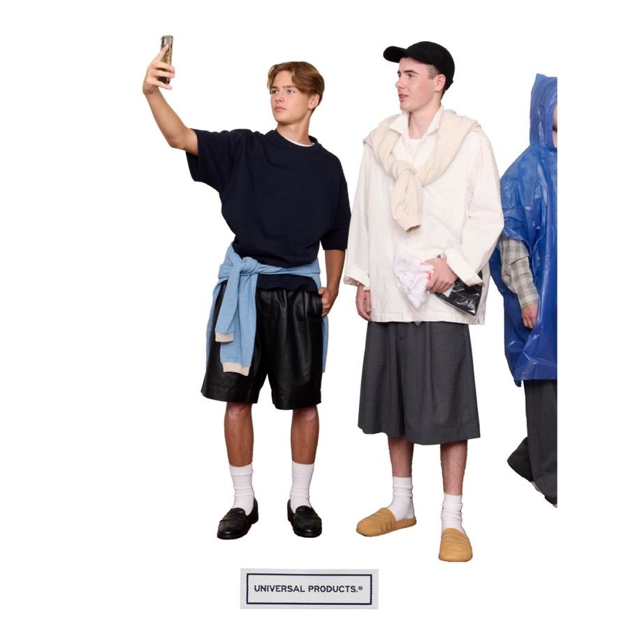 【残り一点】Leather Easy Shorts