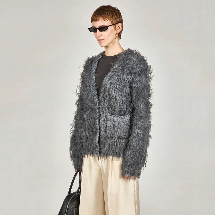 【残りわずか】Shaggy Knit Cardigan