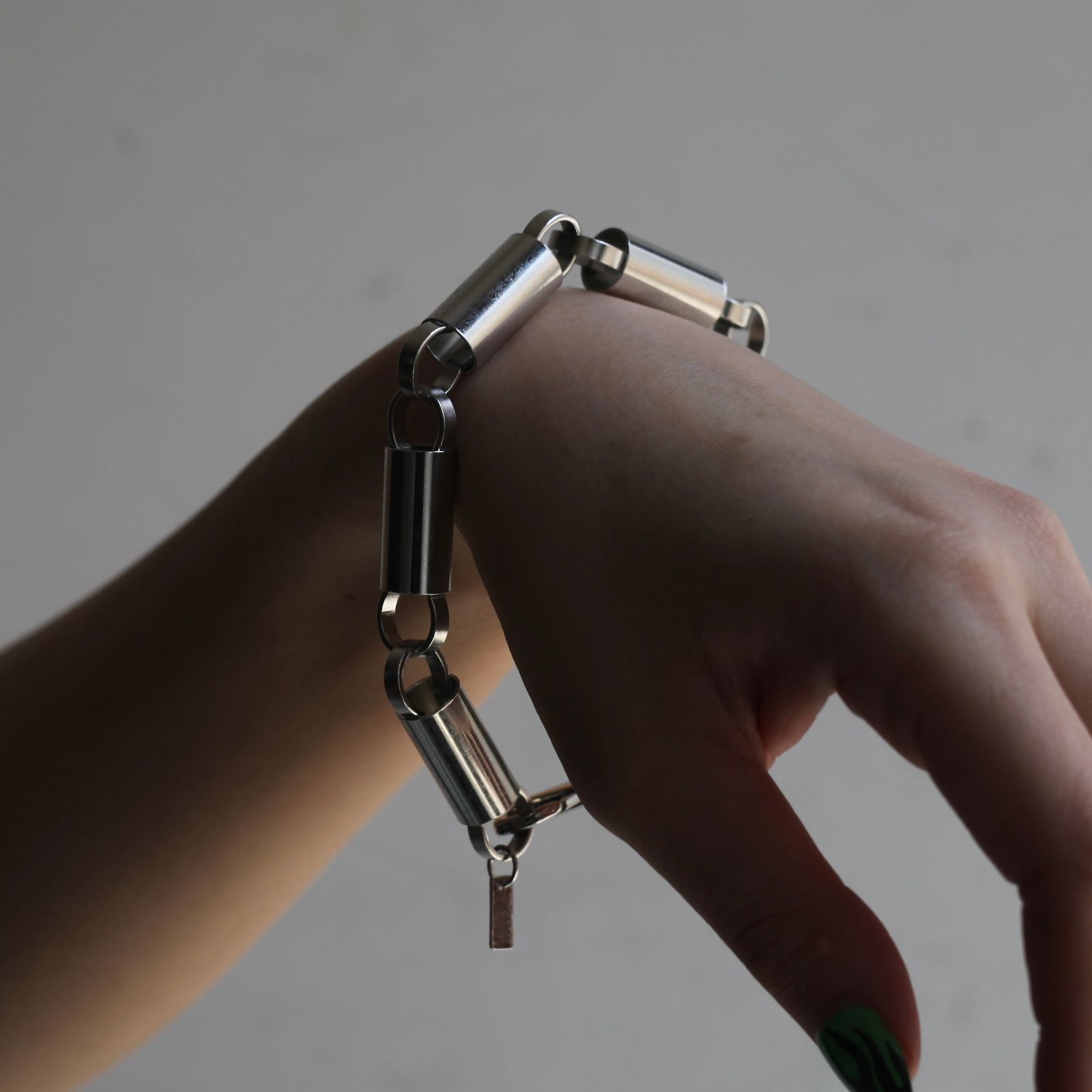 【残り一点】Pipe Chain Bracelet(SILVER)