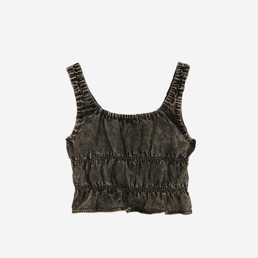 【残り一点】Tiered Aging Like Denim Tops