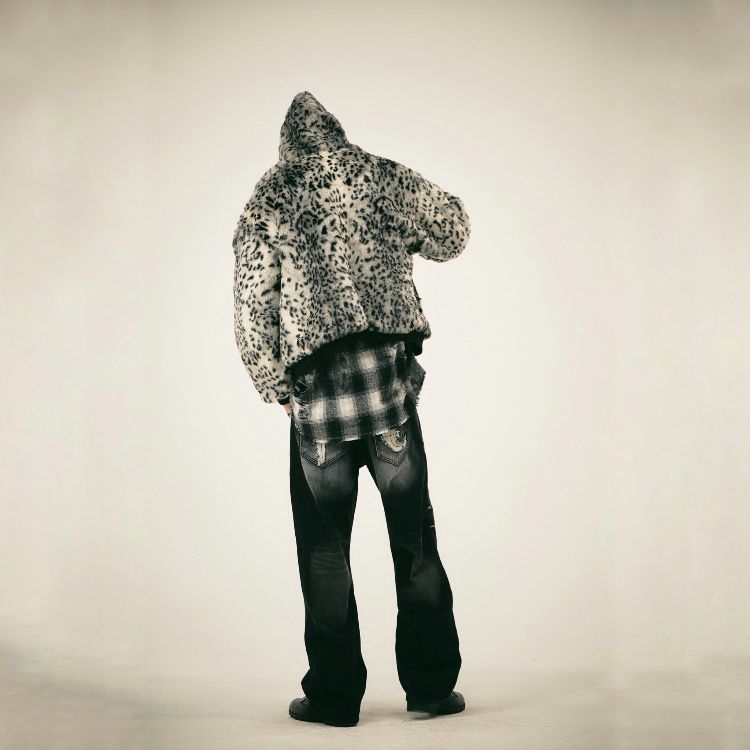 【残り一点】Leopard Fur Jacket