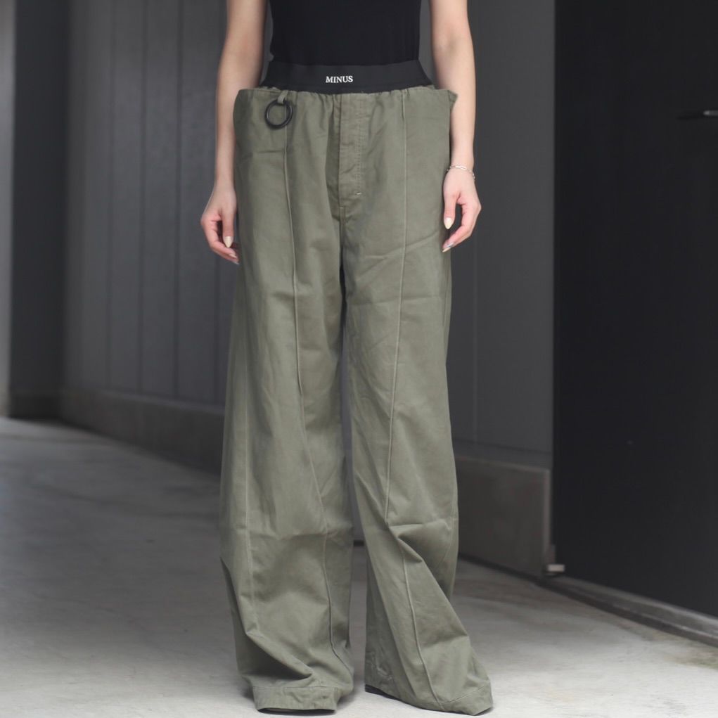 【残り一点】Home Trousers With Night-Cut(AGED TWILL)