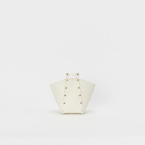 【残り一点】Assemble Pyramid Bag_S(WHITE)