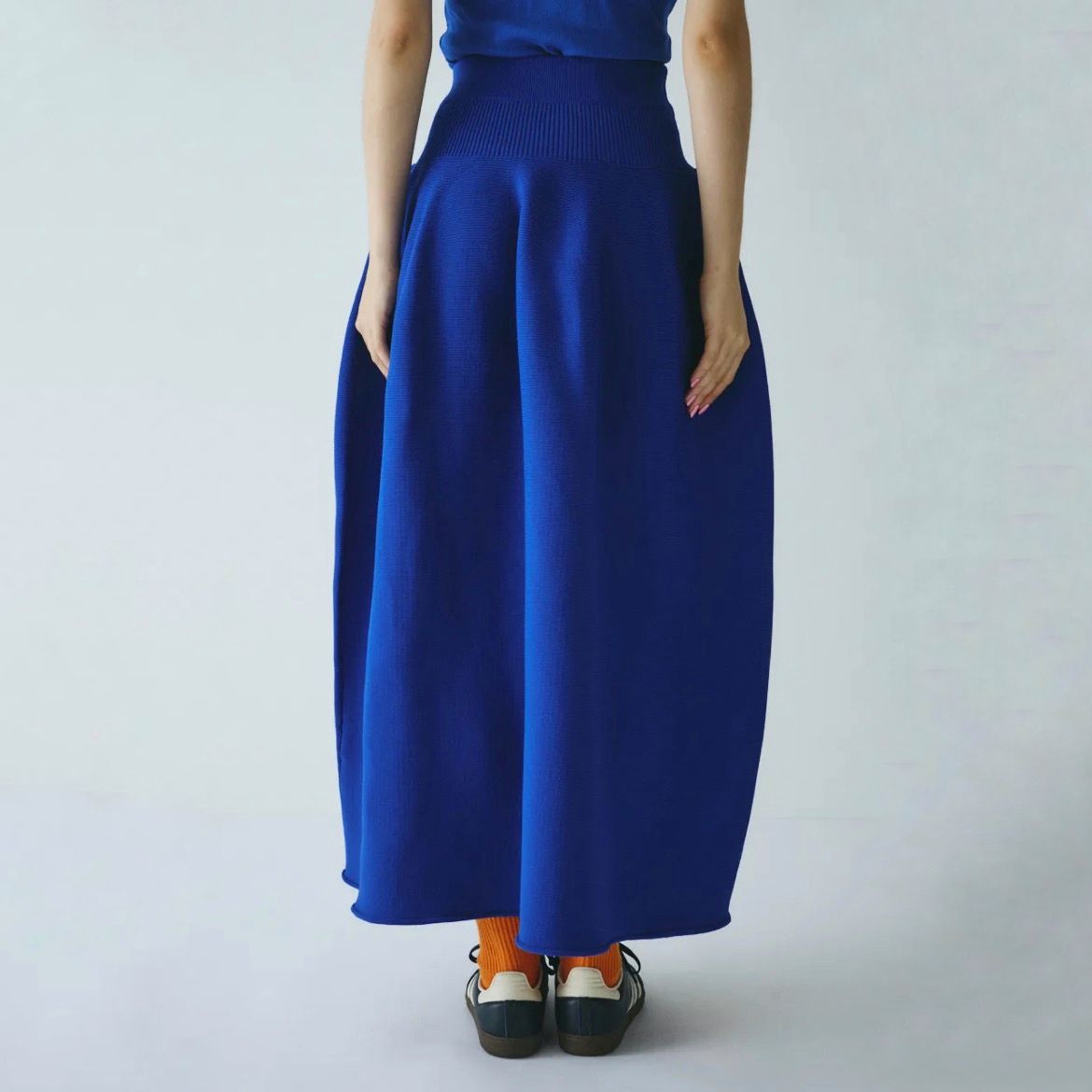 【残り一点】Jersey Volum Knit Skirt