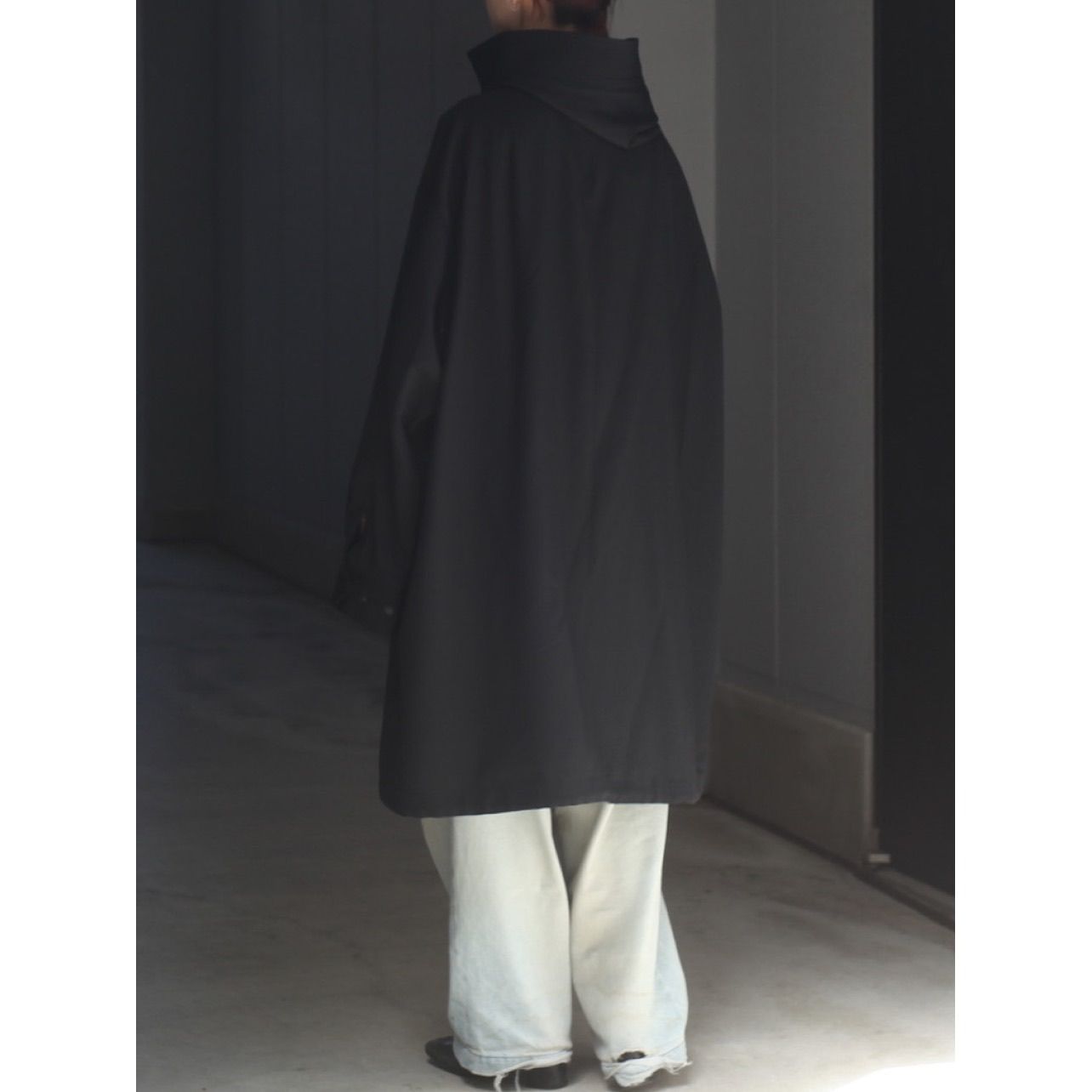 【残り一点】High Neck Hooded Mods Coat