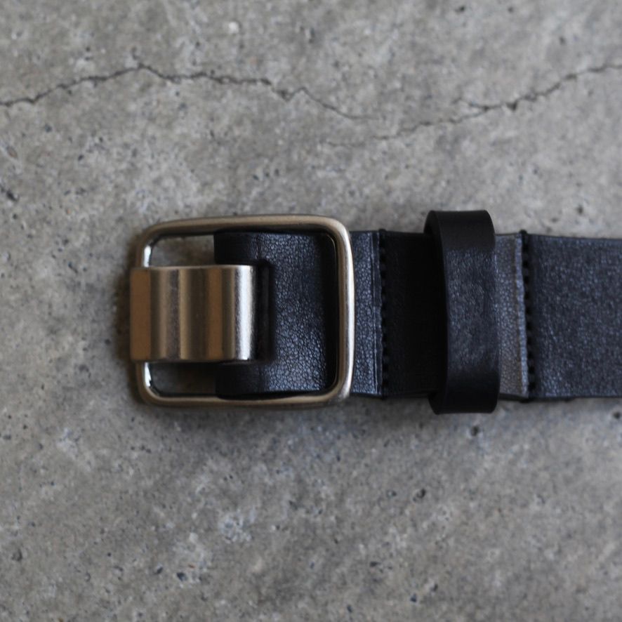 【再販売通知受付可能】Wide Leather Belt