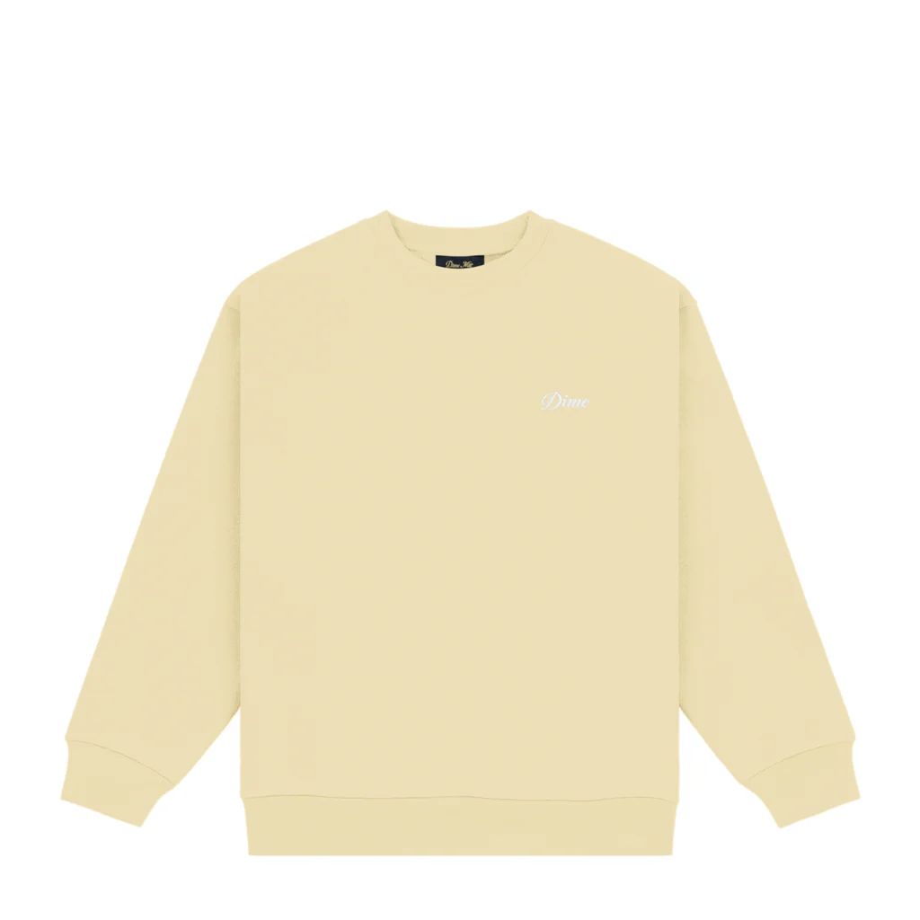 【残りわずか】Cursive Small Logo Crewneck