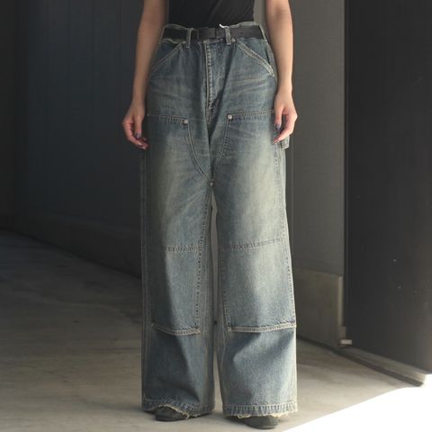 【残り一点】Painter Vintage Denim Wide Pants