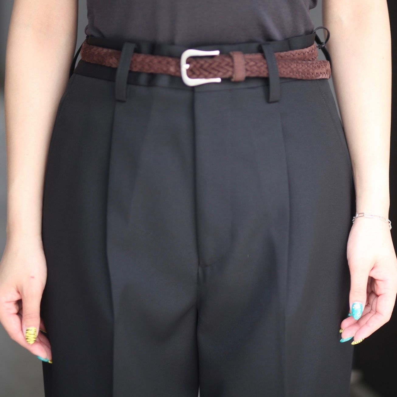 【残りわずか】Straight Trousers