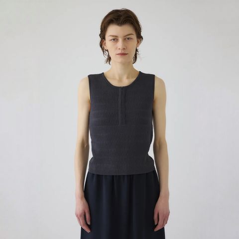 【残り一点】Round Neck Hook Tank