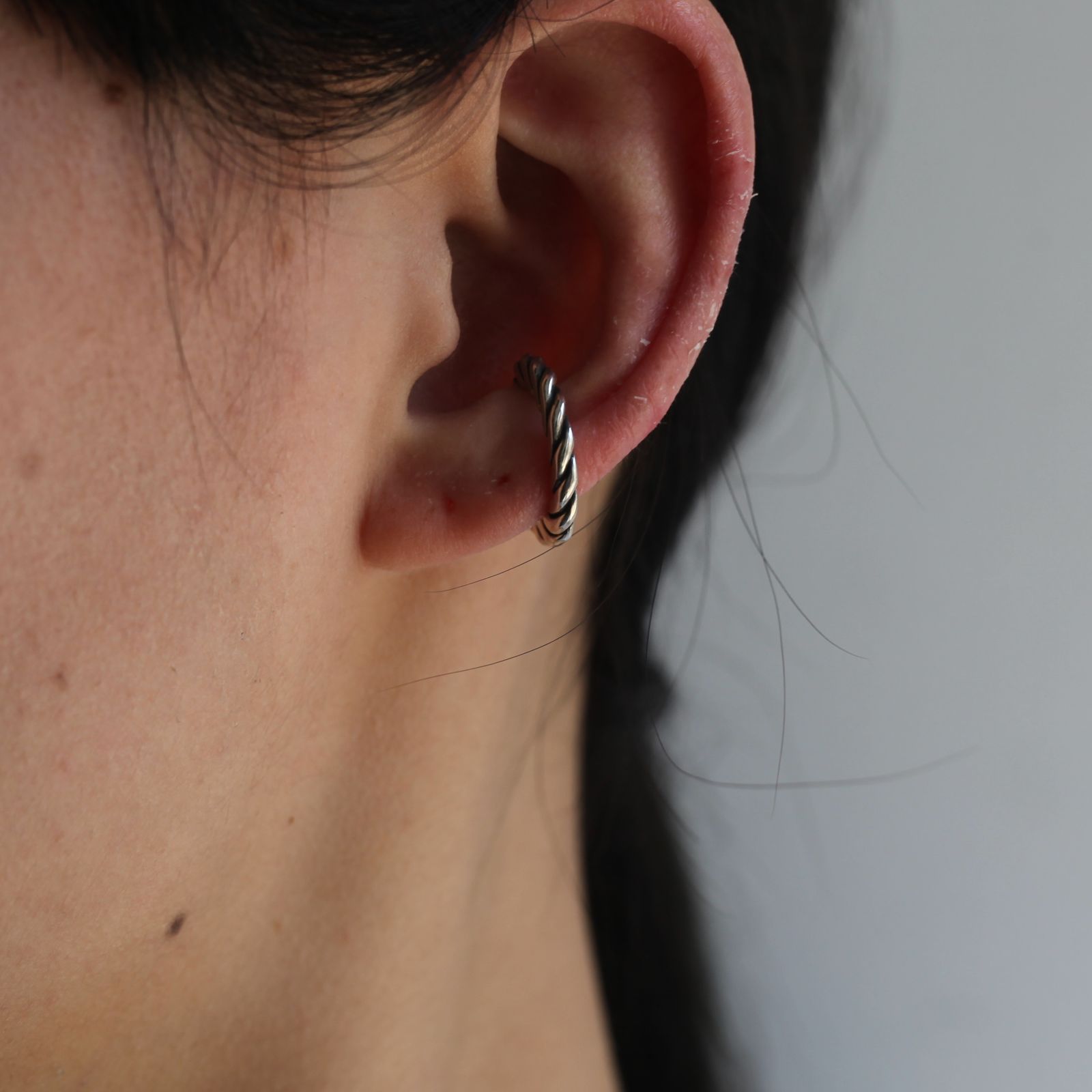 【残り一点】Press Earcuff_L 片耳用(SILVER）