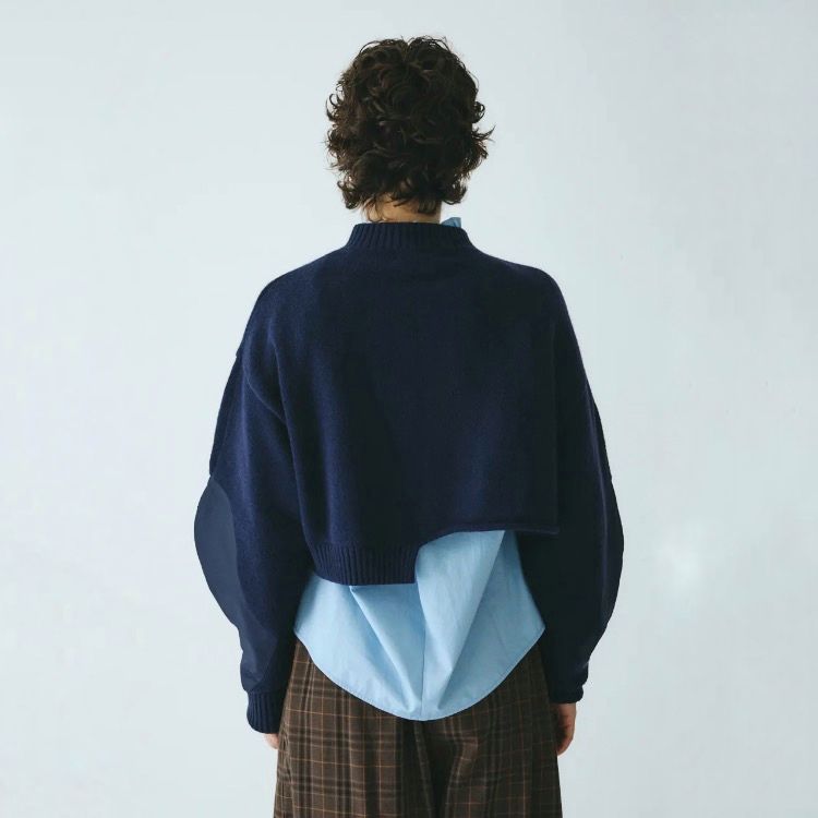 【残り一点】Asymmetrry Hem Knit Tops