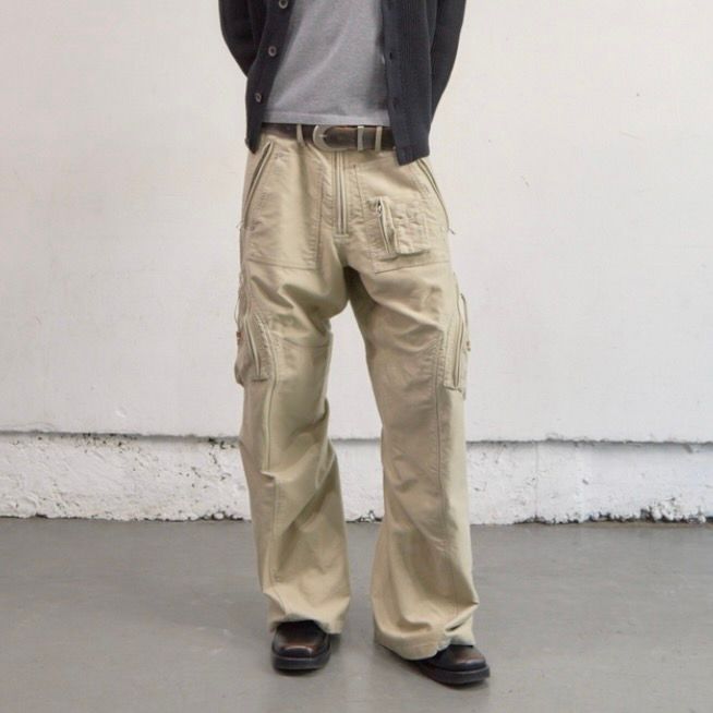 【残り一点】3D Twisted Parachute Cargo Pants