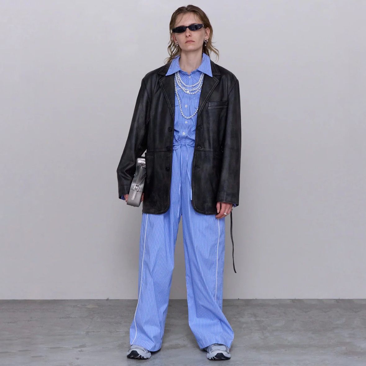 【残り一点】Leather Tailored Jacket