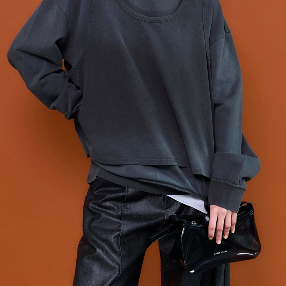 【残り一点】クリアスキニーバッグ