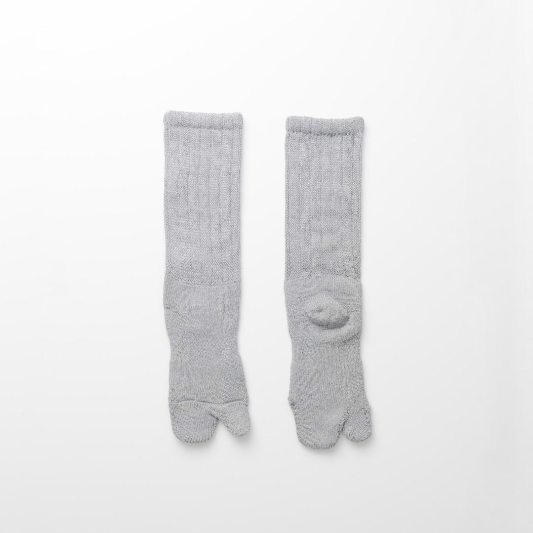 【残りわずか】Tabi Pile Socks(HEATHER GRAY)