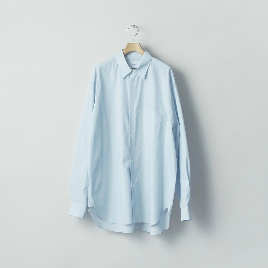 【残りわずか】Pima Cotton Oversized Regular Collar Shirt