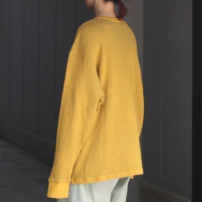 【残り一点】18G Garment Dye Waffle