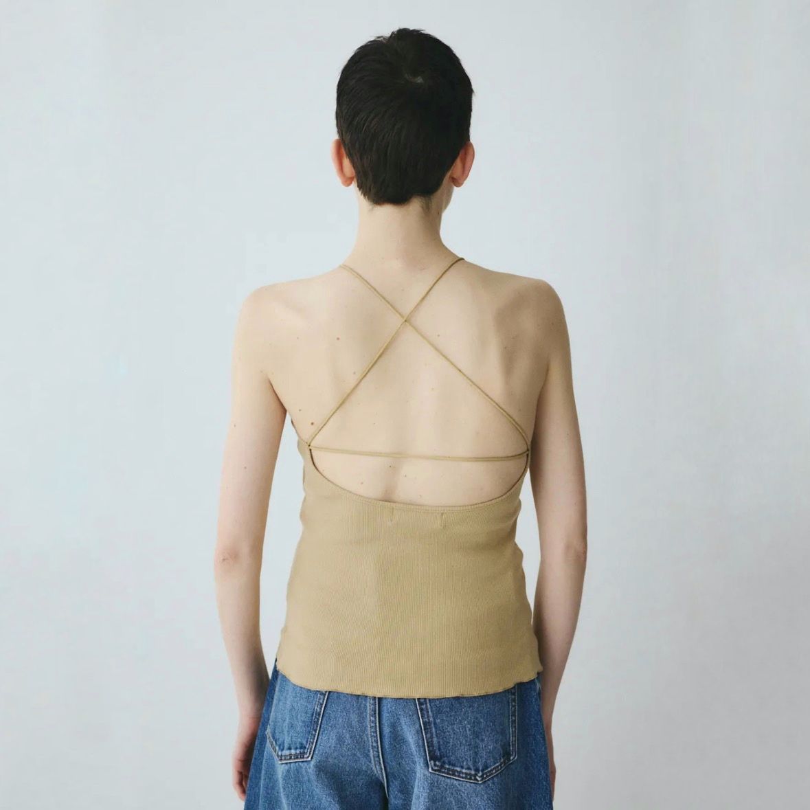 【残り一点】Bi Color Cord Camisole