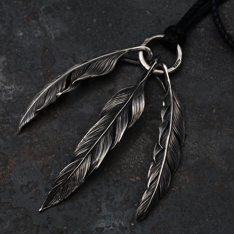 【お取り寄せ注文可能】OWL Feathers Set(SILVER_COTTON)