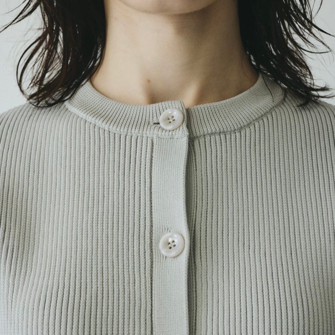 【残り一点】Border Sleeve Knit Tops