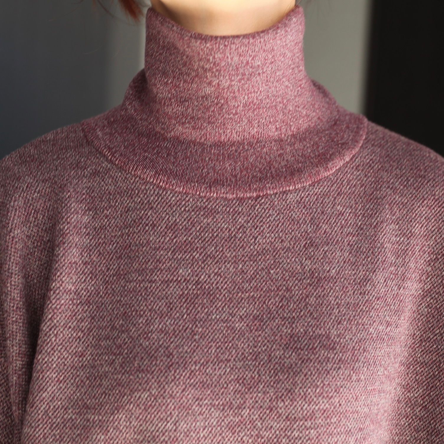 【残り一点】CO/WO Moss Stitch Turtle Neck