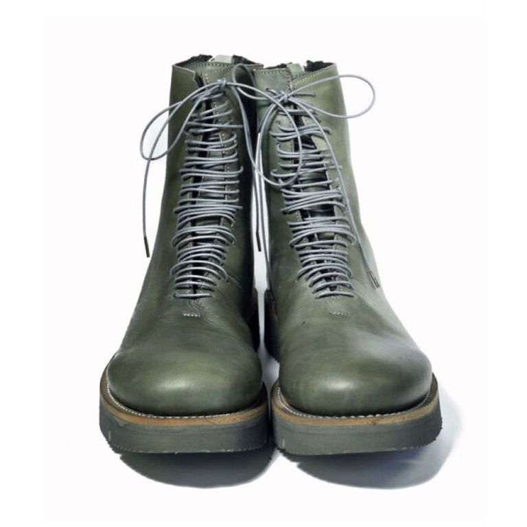 レザー種類 : CORDOVAN SPLIT(GRAY)
※商品ページ画像のレザー及び、仕様はサンプルとしてご覧ください。