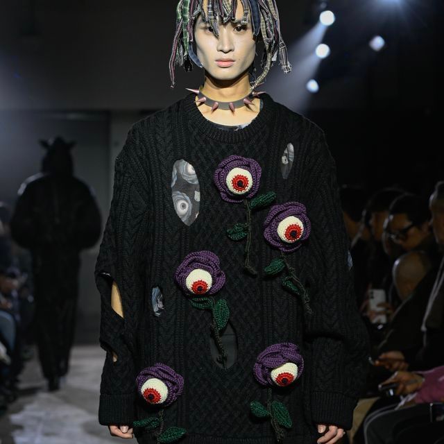 【残り一点】Eyeball Rose Pullover Knit