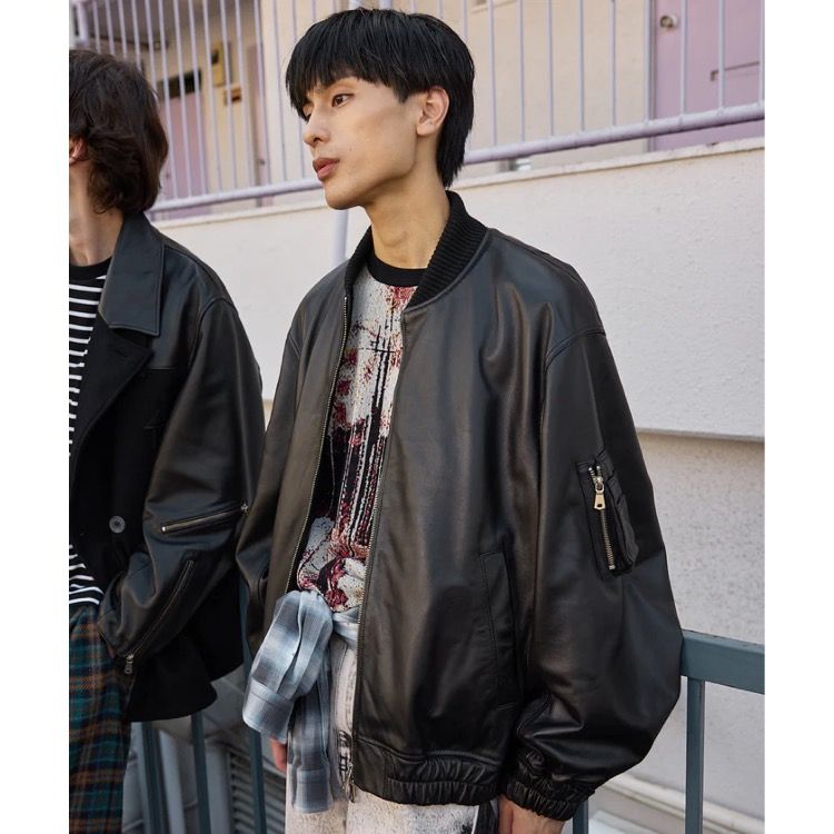 【残り一点】Sheep Leather MA-1