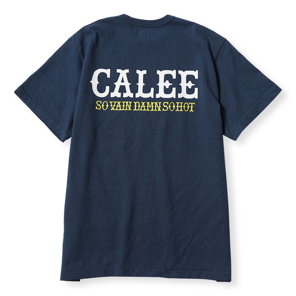 【残り一点】Garment Dye Calee Logo Tee