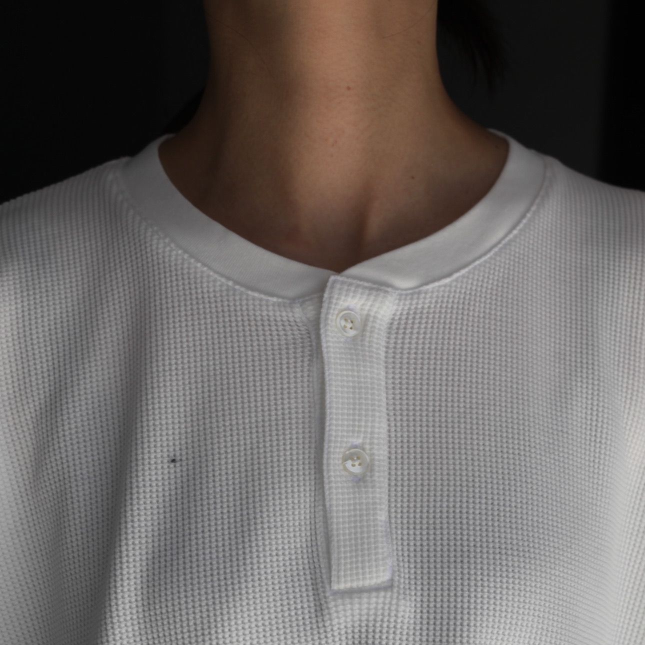 【残り一点】18G Garment Dye Waffle