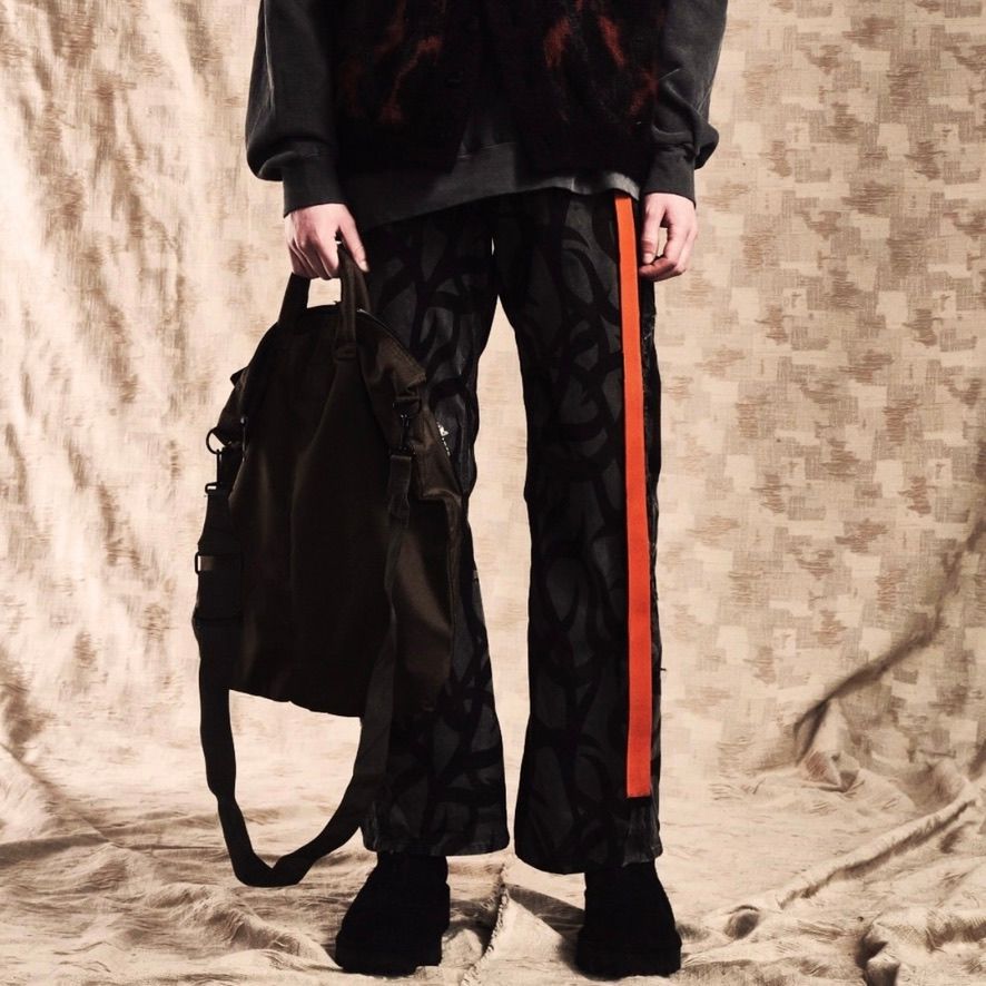 【残り一点】Tribal Camouflage Slash Seam Twist Lot 20746(AGED TWILL)