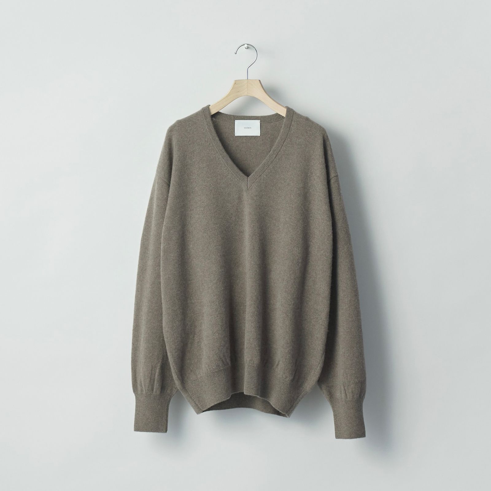 【残り一点】Pure Cashmere Knit V Neck LS