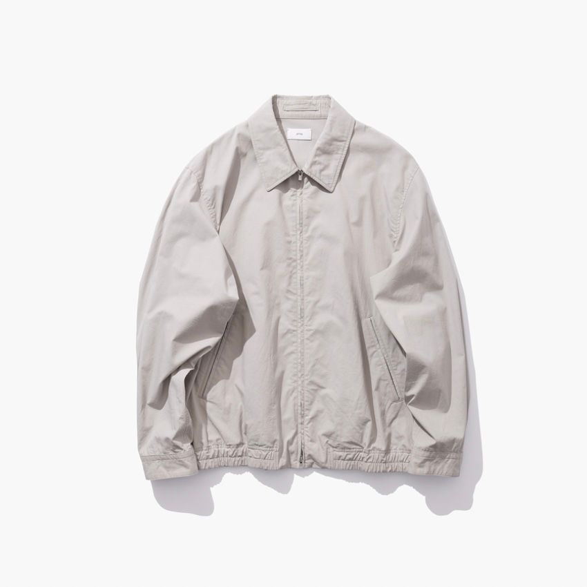 【残り一点】Light TC Gabardine Washed Harrington Jacket