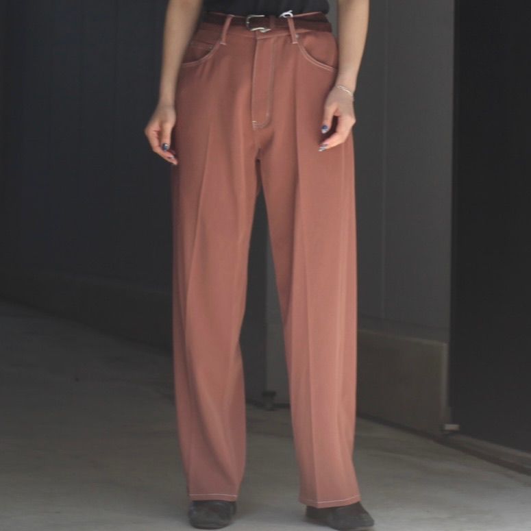【残り一点】5P Wide Straght Pants