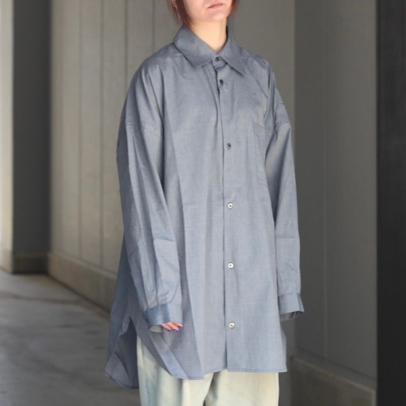 【残り一点】XXXXL レギュラーカラーL/Sシャツ