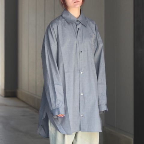 【残り一点】XXXXL レギュラーカラーL/Sシャツ