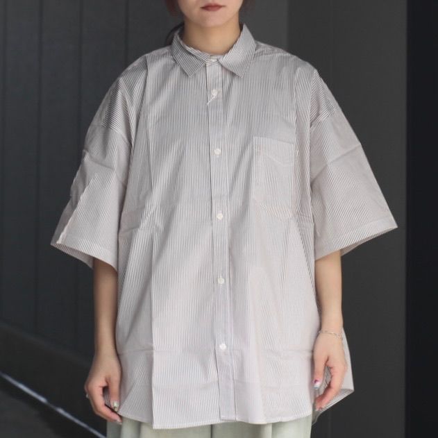 【残り一点】Loose Stripe Shirt S/S