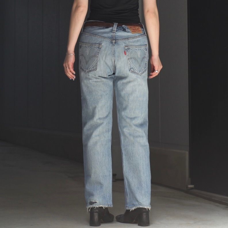 BASICKS - 【残り一点】Vintage Levi's Heart Pocket Damage BASICKS - 【残り一点】Vintage Levi's Heart Pocket Damage