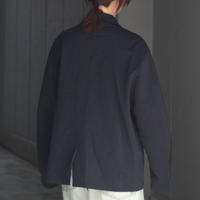 【残り一点】36G Econyl Solid Single Jacket