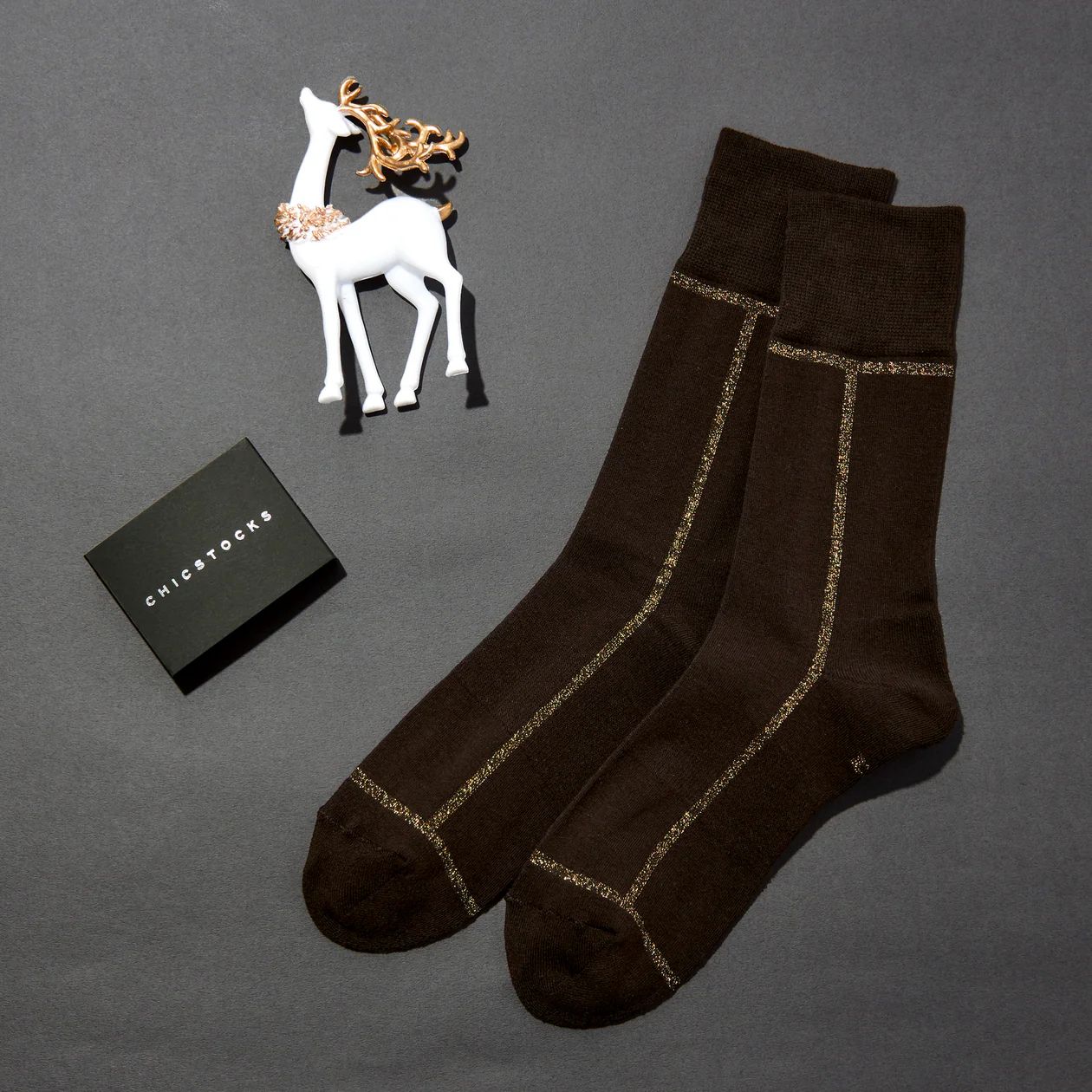【残り一点】Line Socks(ラメ)