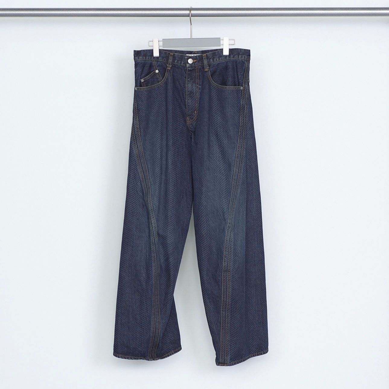【残り一点】3D Twisted Wide Leg Jeans