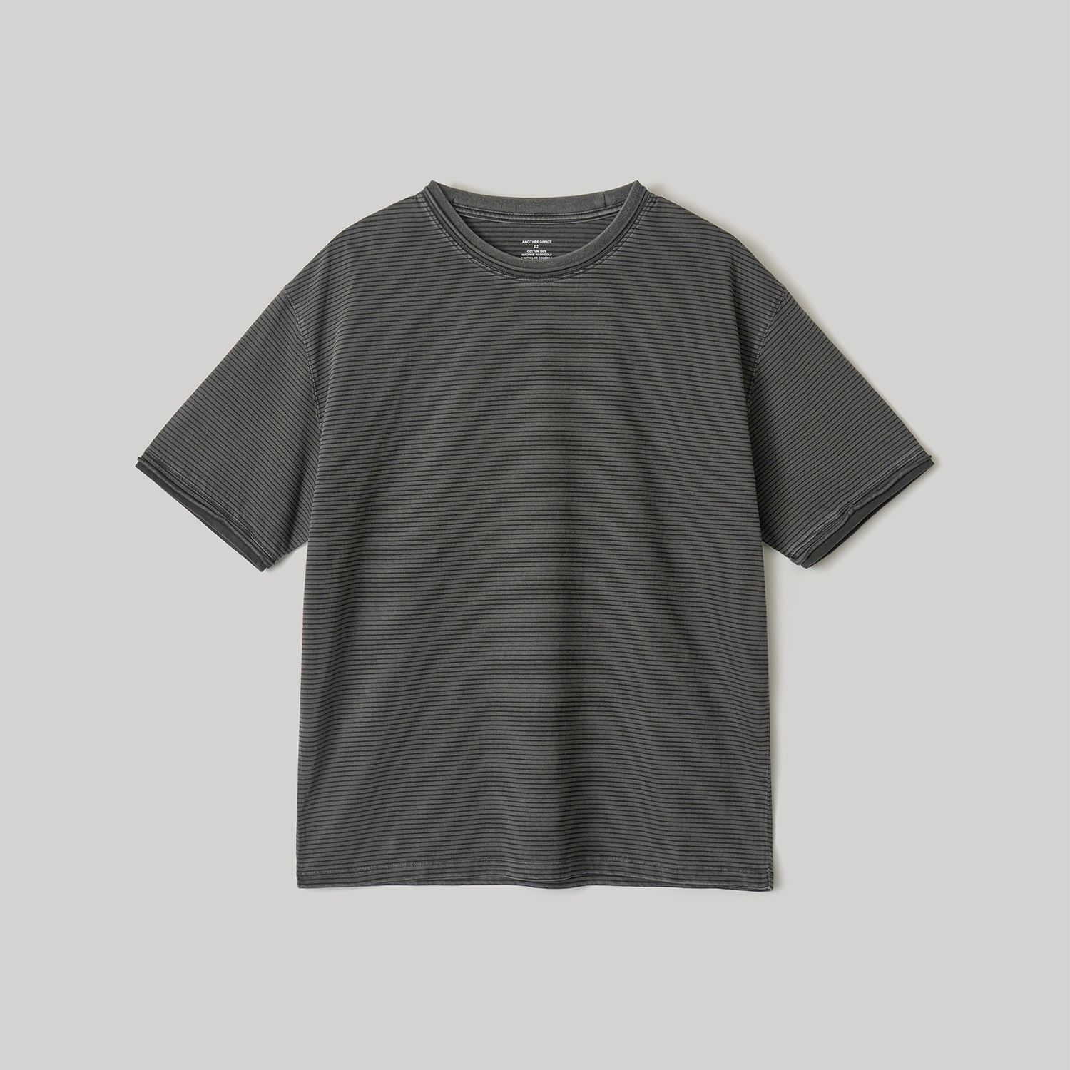 【残り一点】Dyed Raw-Edge Stripe Tee