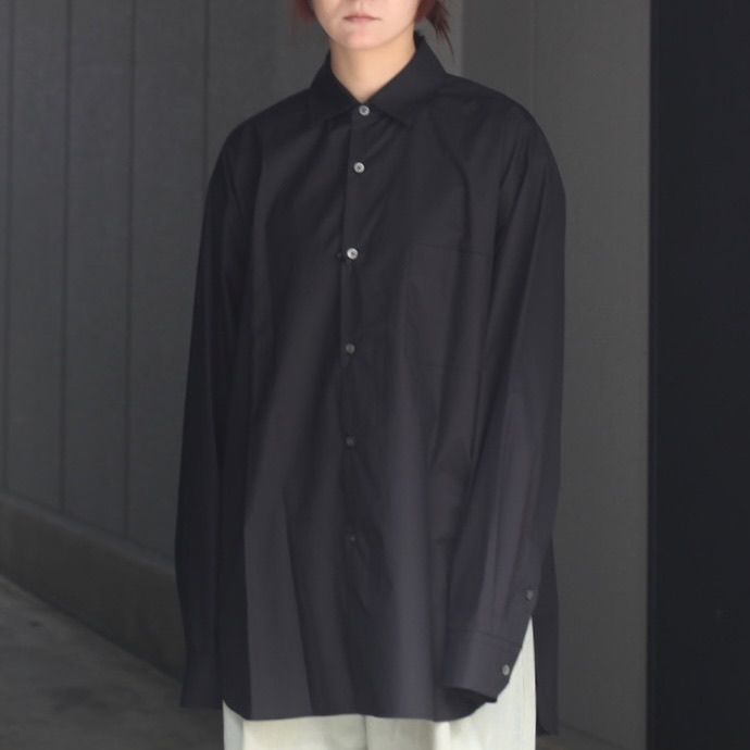 【残りわずか】Suvin Cotton Oversized Down Pat Shirt
