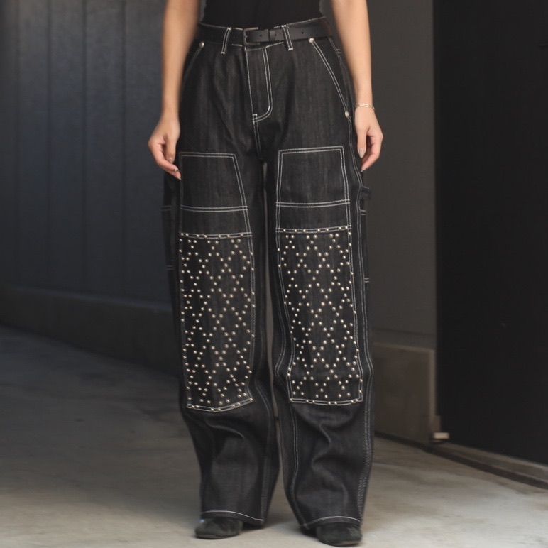 Thug Club - 【残り一点】Angel Studded Work Pants | ACRMTSM ONLINE