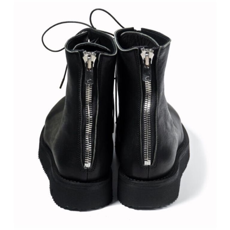 レザー種類 : CORDOVAN SPLIT(BLACK)
※商品ページ画像のレザー及び、仕様はサンプルとしてご覧ください。