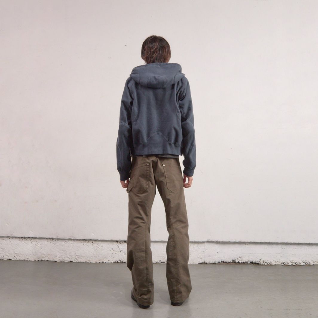 【残りわずか】Paneled Zip Up Hoodie