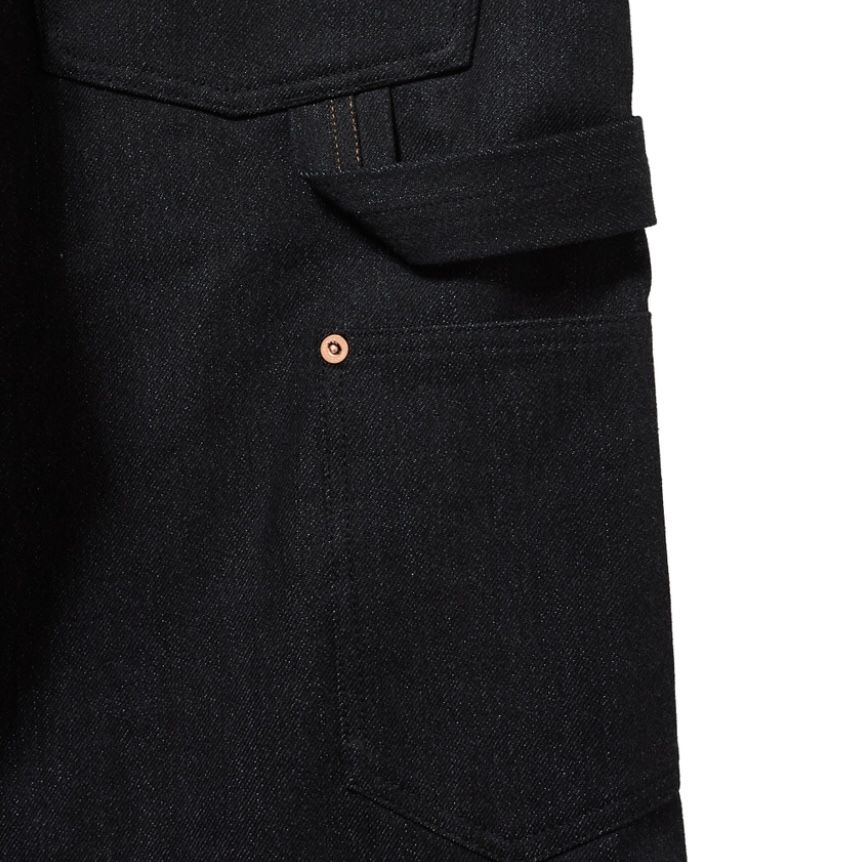 【残り一点】Twisted Heather Denim Pants Double Knee
